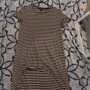 Women’s long striped dress